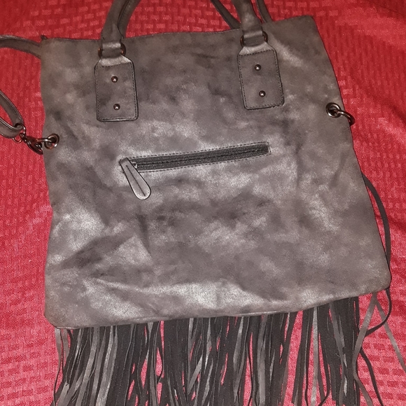 Mossimo Fringe Crossbody Bag - Picture 2 of 2